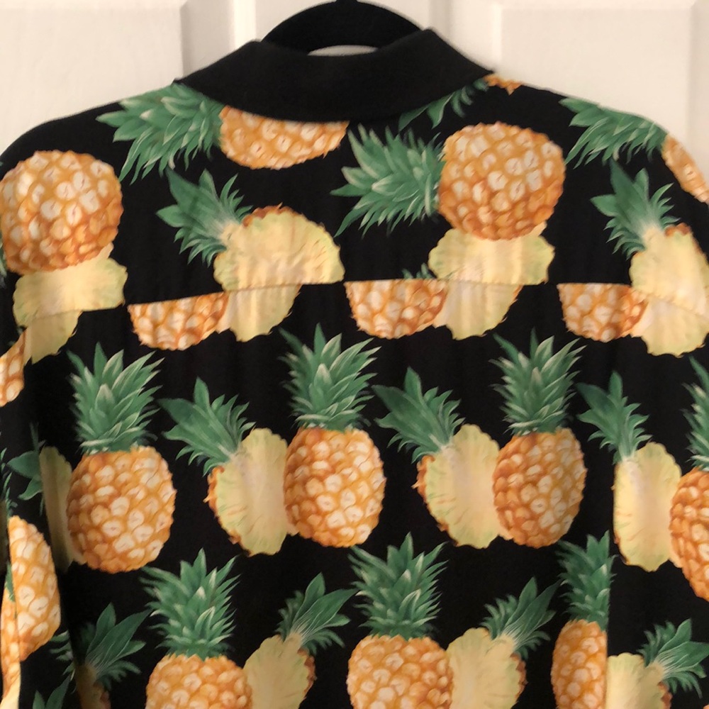 Sold!!Paradise Bay pineapple Polo Hawaiian Dad - Picture 4 of 8